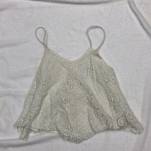 Lace tank top